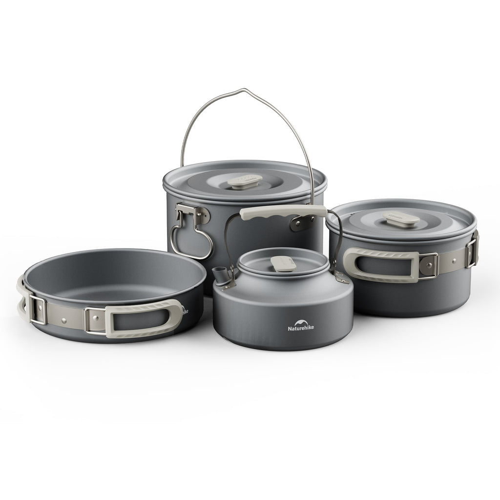 TrailCook™ Camping Aluminum Cookset
