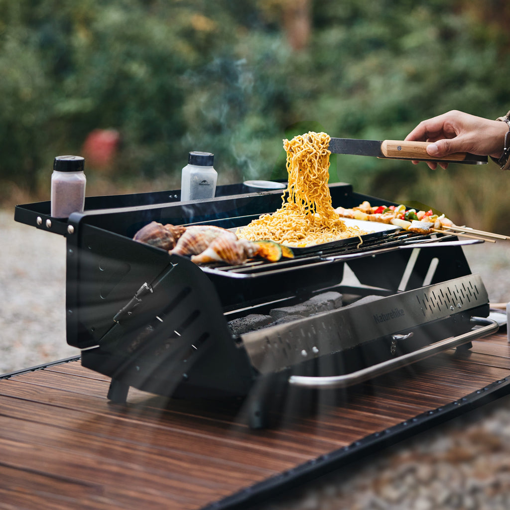 Naturehike Vertical Bbq Grill Black_With Storage Bag