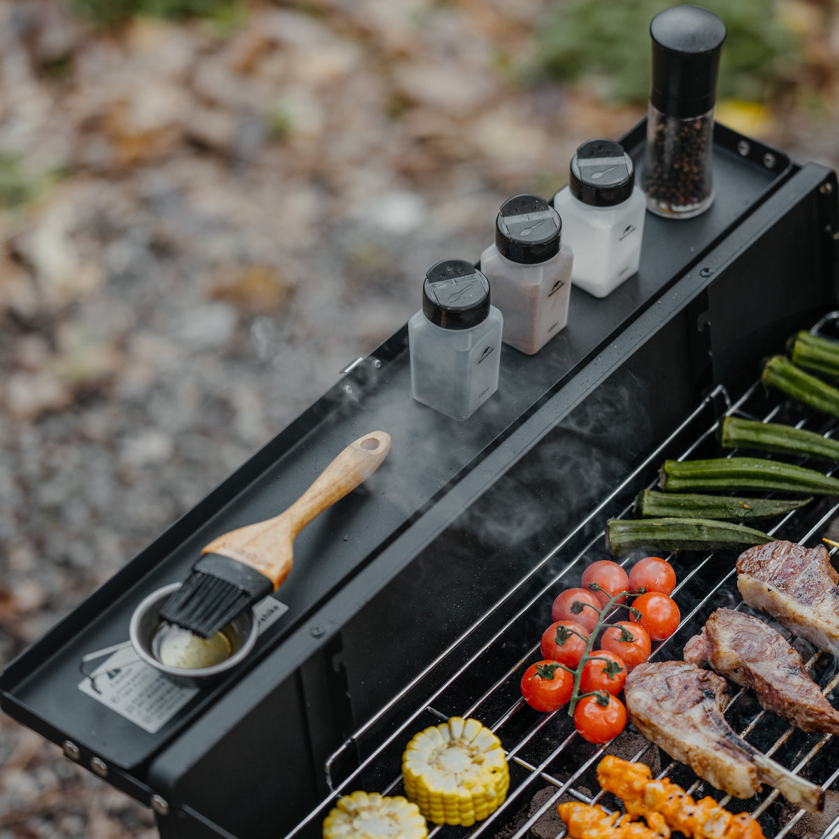 Naturehike Vertical Bbq Grill Black_With Storage Bag