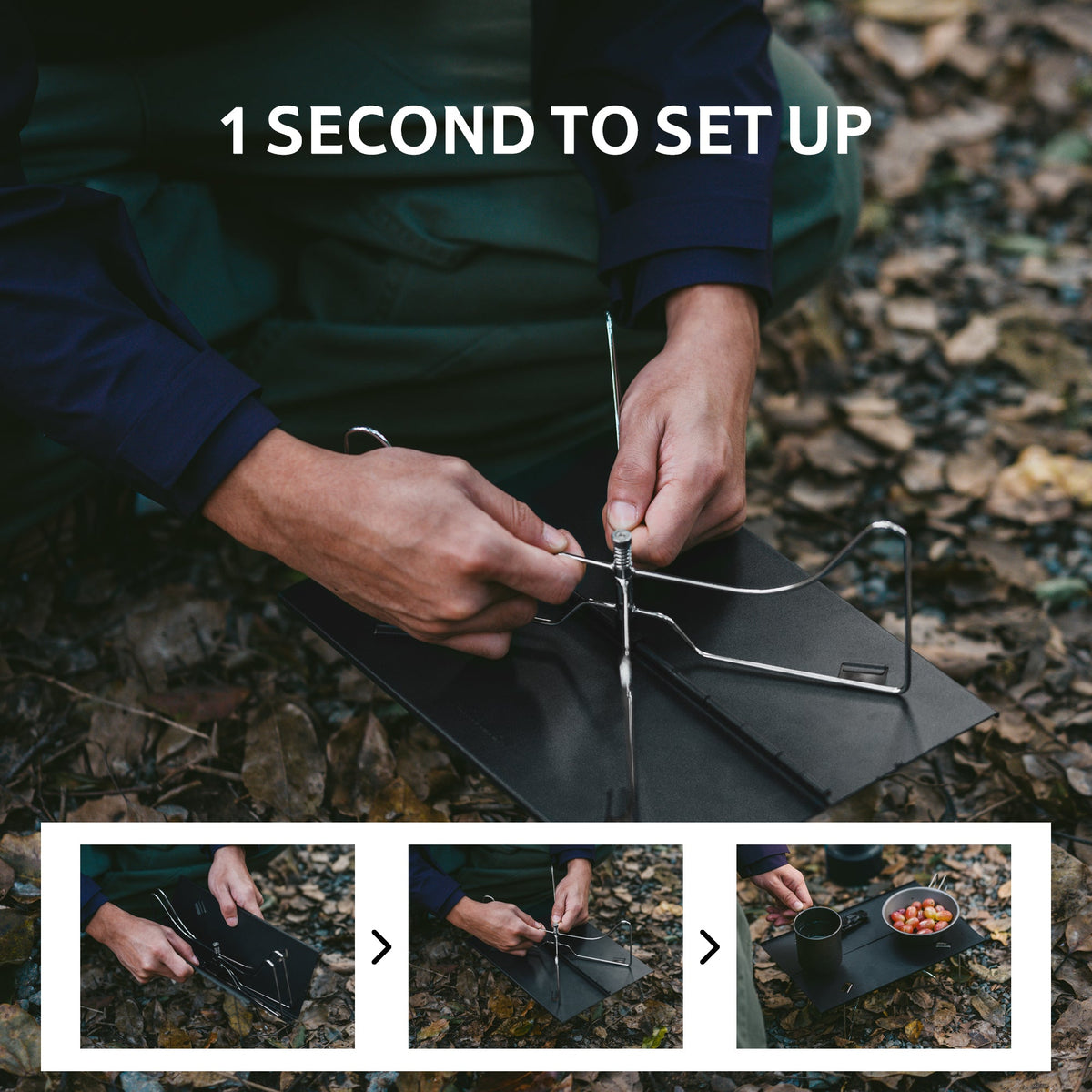 PeakLite™ X01 Portable Folding Camping Table