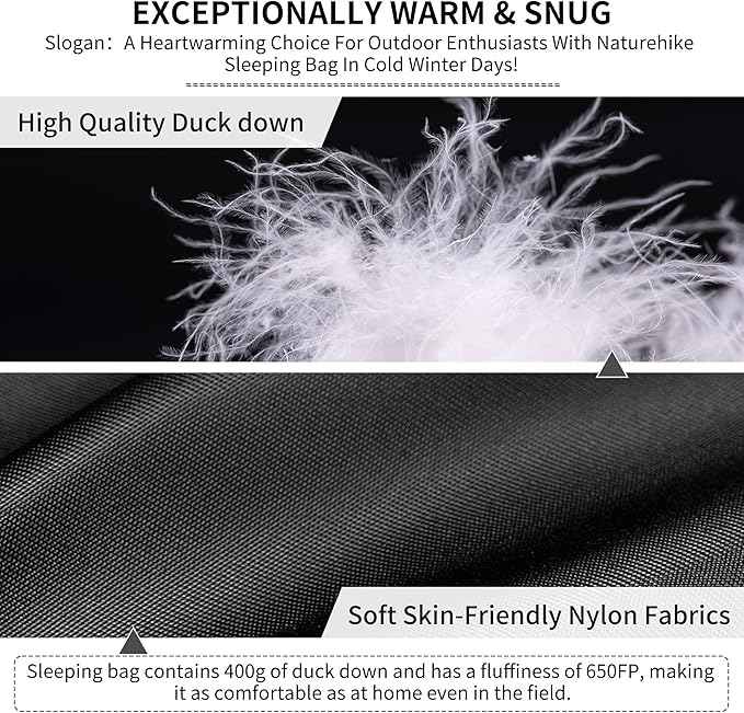 CW™400 Down Ultralight Sleeping Bag 41°F / 5°C