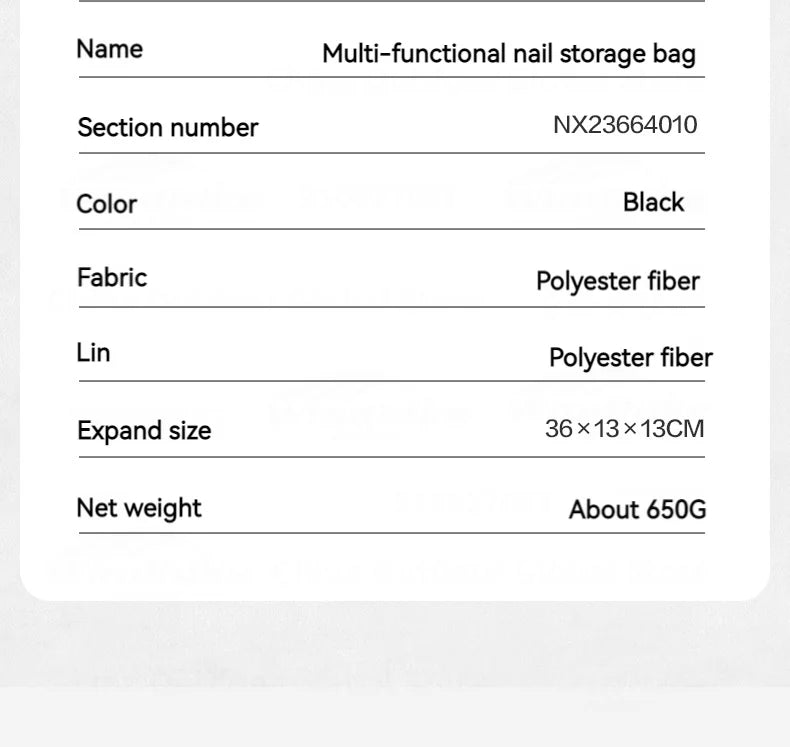 MOBI GARDEN Ground Nail Storage Bag Portable Multi-function 5L Large Space One Second Switch Four Layer Camping Outdoor Partition Box Wear-resistant