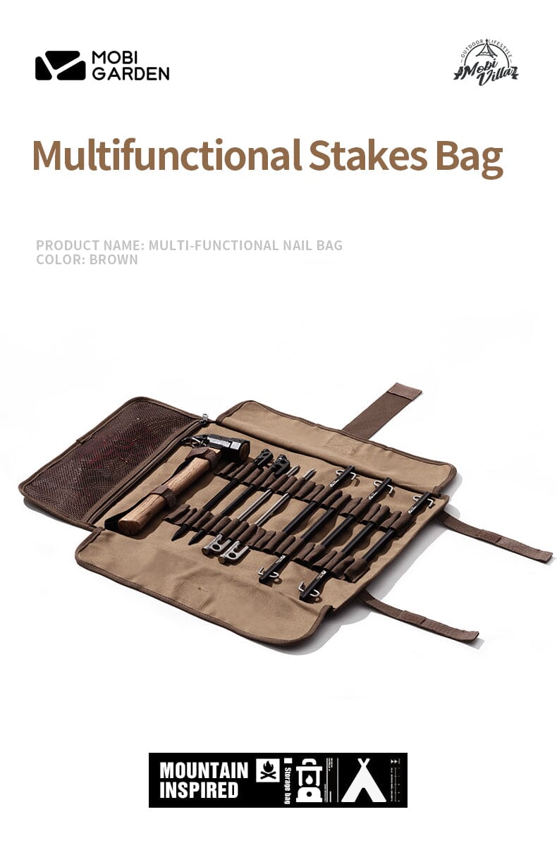 MOBI GARDEN Multifunctional Stakes Bag