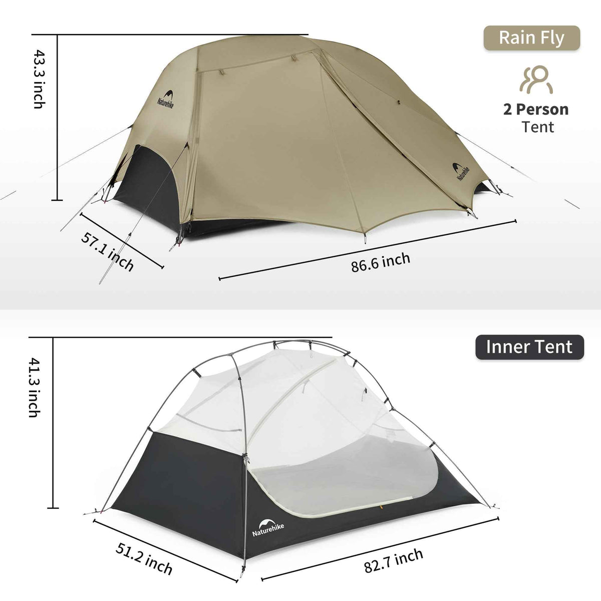 Star River™ UL 2-Person Ultralight Backpacking Tent